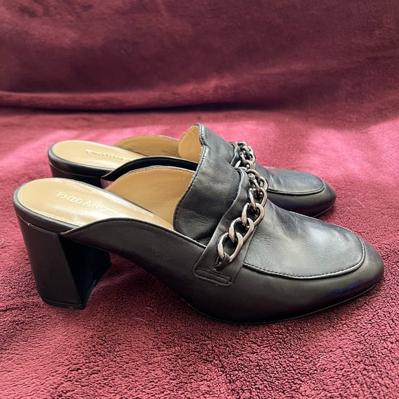 Enzo Angiolini Shoes - Enzo Angiolini Black Mule Heels